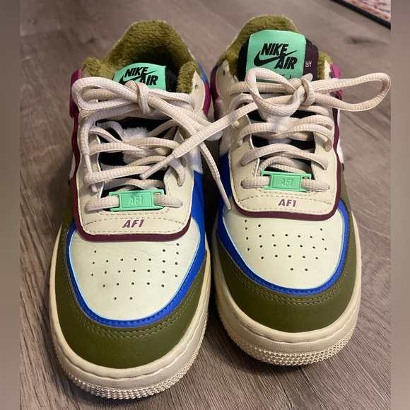 Custom Multicolored Air Force 1s - Picture 2 of 7